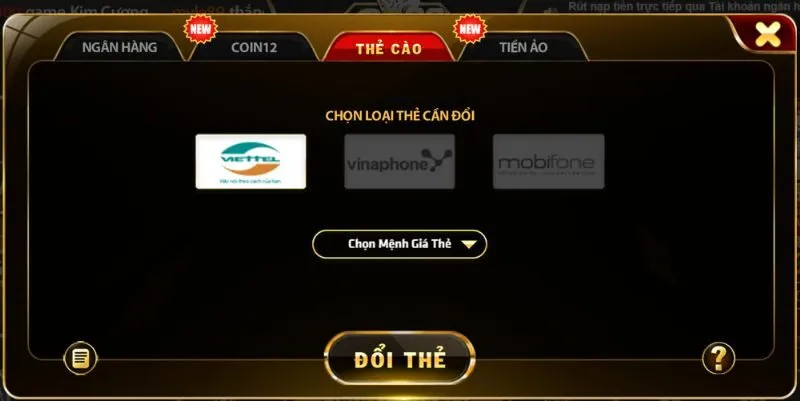 Rút Tiền Go88 Siêu Nhanh Anh Em Phải Biết Thực hiện rút tiền từ Go88 qua thẻ cào siêu nhanh, bất cứ game thủ nào cũng có thể thực hiện